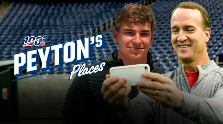 In the show "Peyton's Places",  Peyton takes selfies with almost everyone he meets. I caught up with him to see if I could be a part of show!