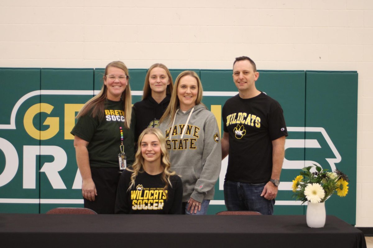 Addy Walker (24) signs to Wayne State College for soccer.