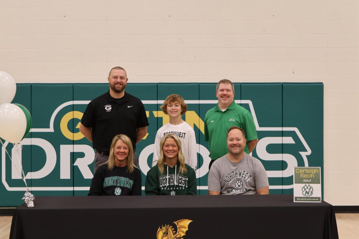 Carleigh Reoh (24) signs to Northwest Missouri State University for golf.