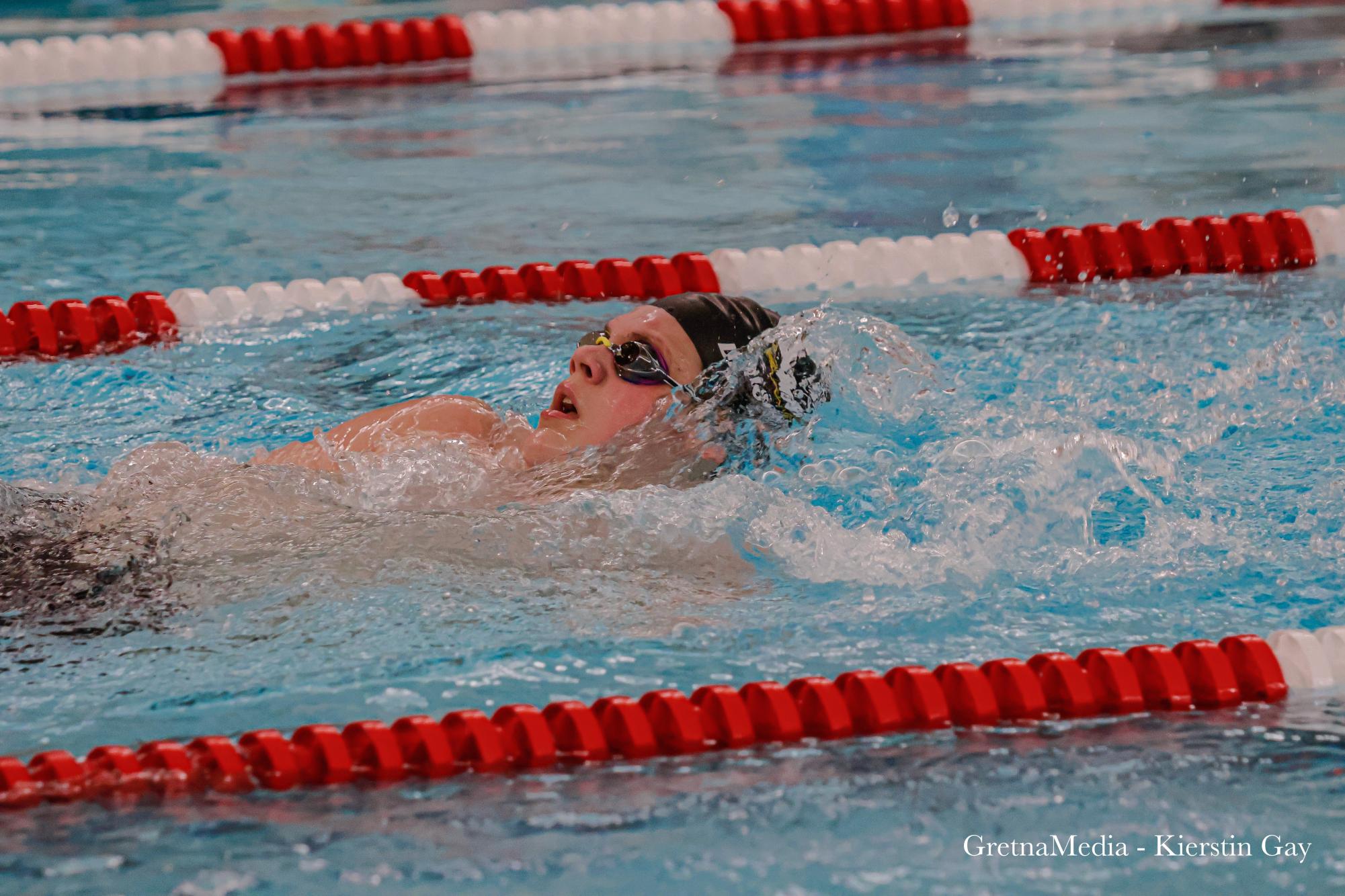 Owen Dziurawiec has been named swim captain for the upcoming season. "I just want to try to get them  (his teammates) wherever they need to be," he said.