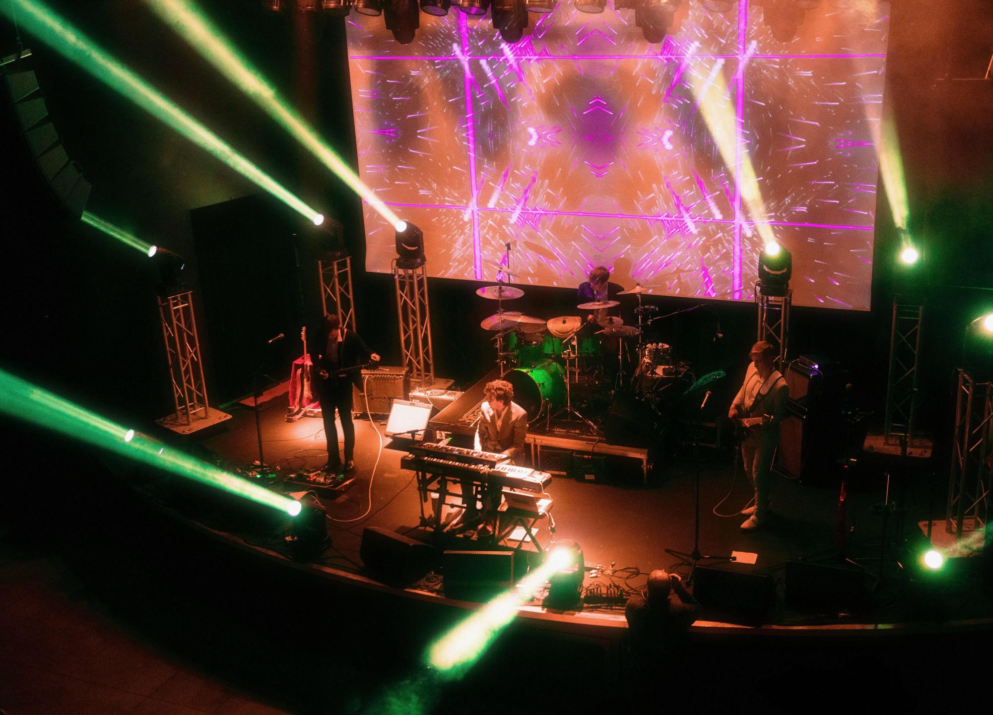 The Pocket Architect performed at the Slowdown on Nov. 26. The band came together this past year. Photo courtesy of 