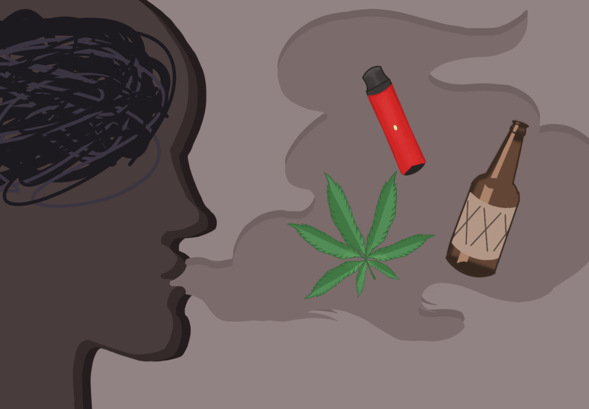 According to an article by the National Library of Medicine, friends are the most common source of vapes.
Graphic created by Skylar Miller