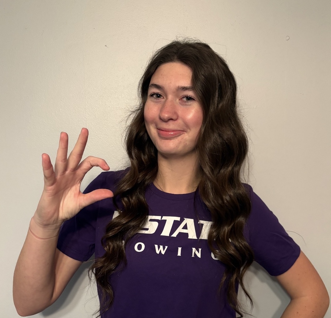 Senior Sarah Doble will be rowing for Kansas State starting next fall.  “I could go down there and literally hate rowing a boat," she said. "But also, it's just exciting because I could go down there and love rowing a boat.”
