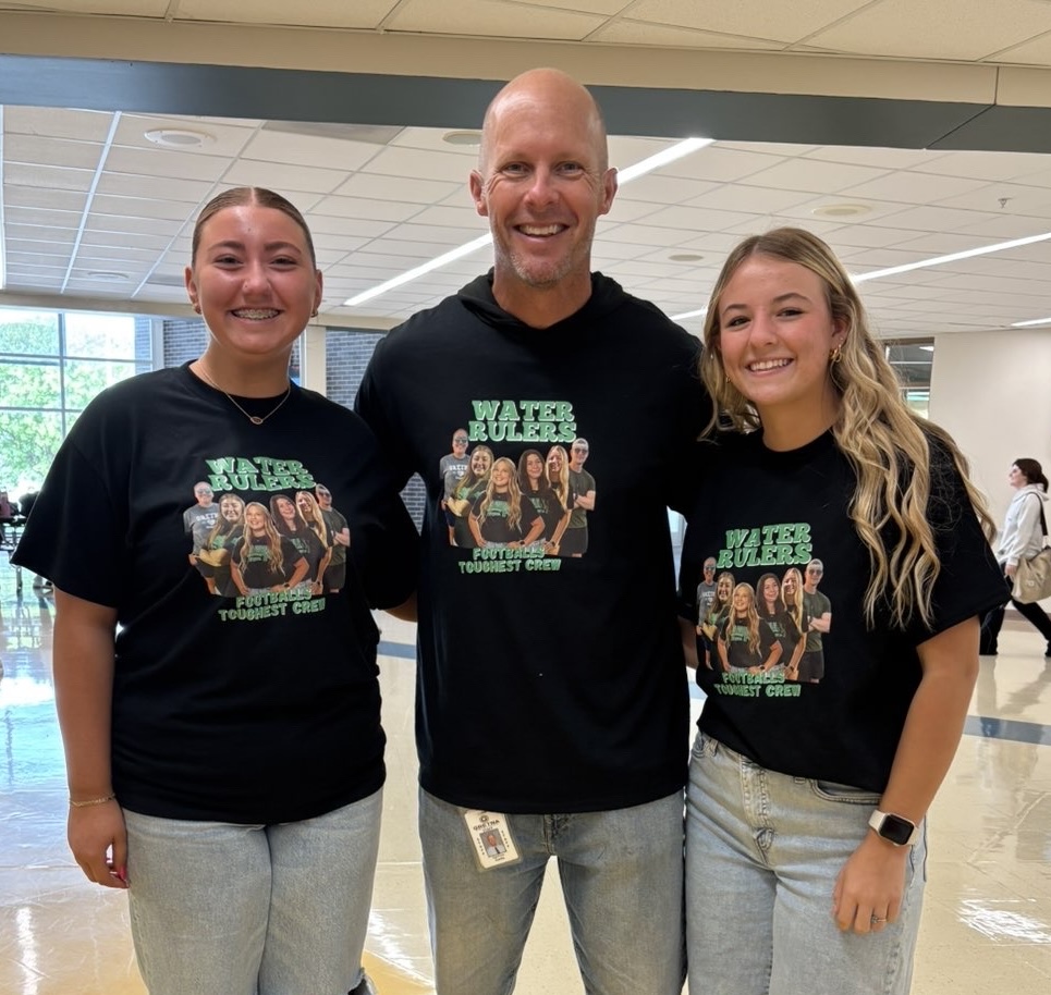 Matthew Curtis, center, will be an assistant principal starting next fall. Joshua Gibbs will replace Curtis as activities director. Photo provided by Makaylea Smith.