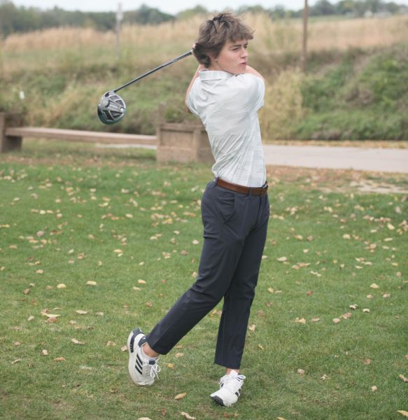 Reid Carson has been playing golf since grade school. He plans on playing, well, for a lifetime.